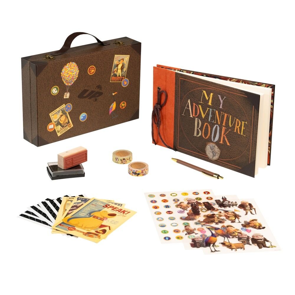 Disney Pixar UP My Adventure Book Scrapbook Briefcase set - Image 2