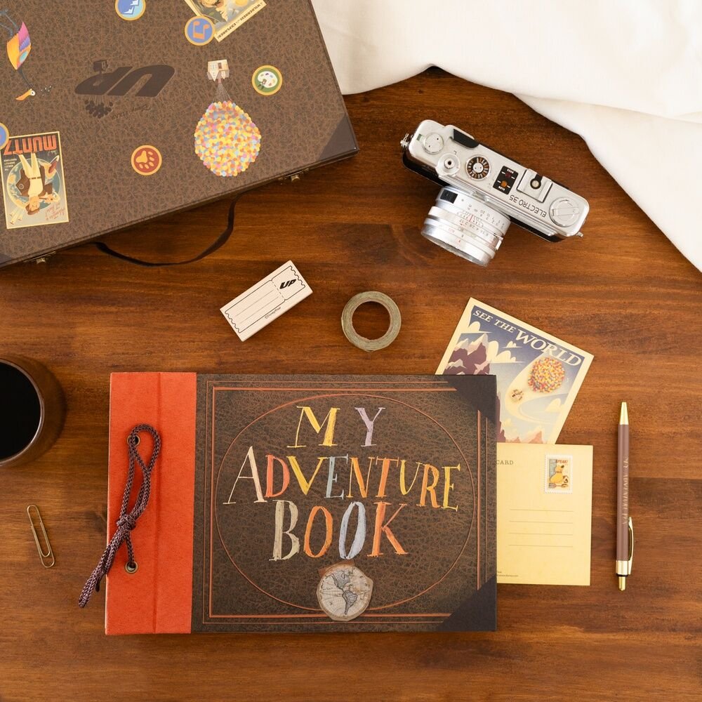 Disney Pixar UP My Adventure Book Scrapbook Briefcase set - Image 5