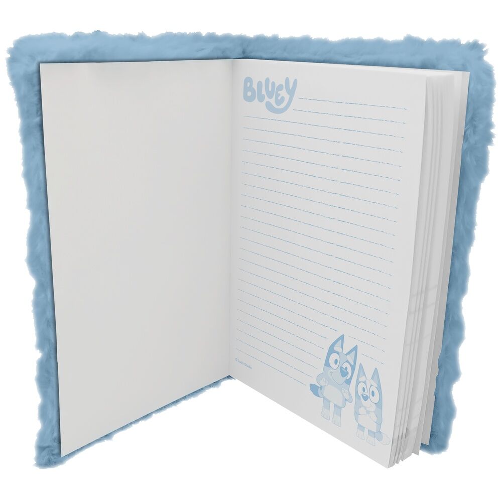 Bluey A5 Plush notebook - Image 2