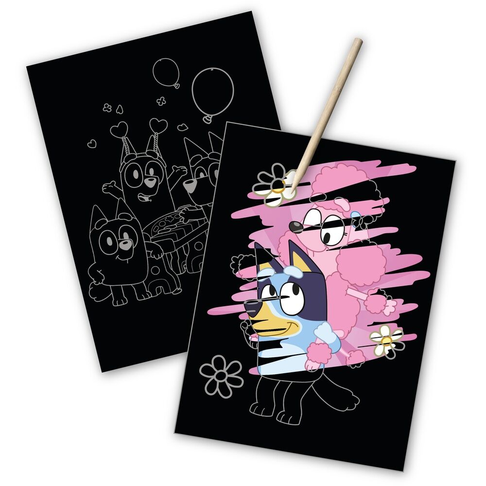 Bluey Scratch stationery set - Image 3