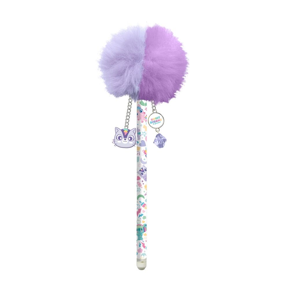 Sweet Dreams assorted pompon pen - Image 4