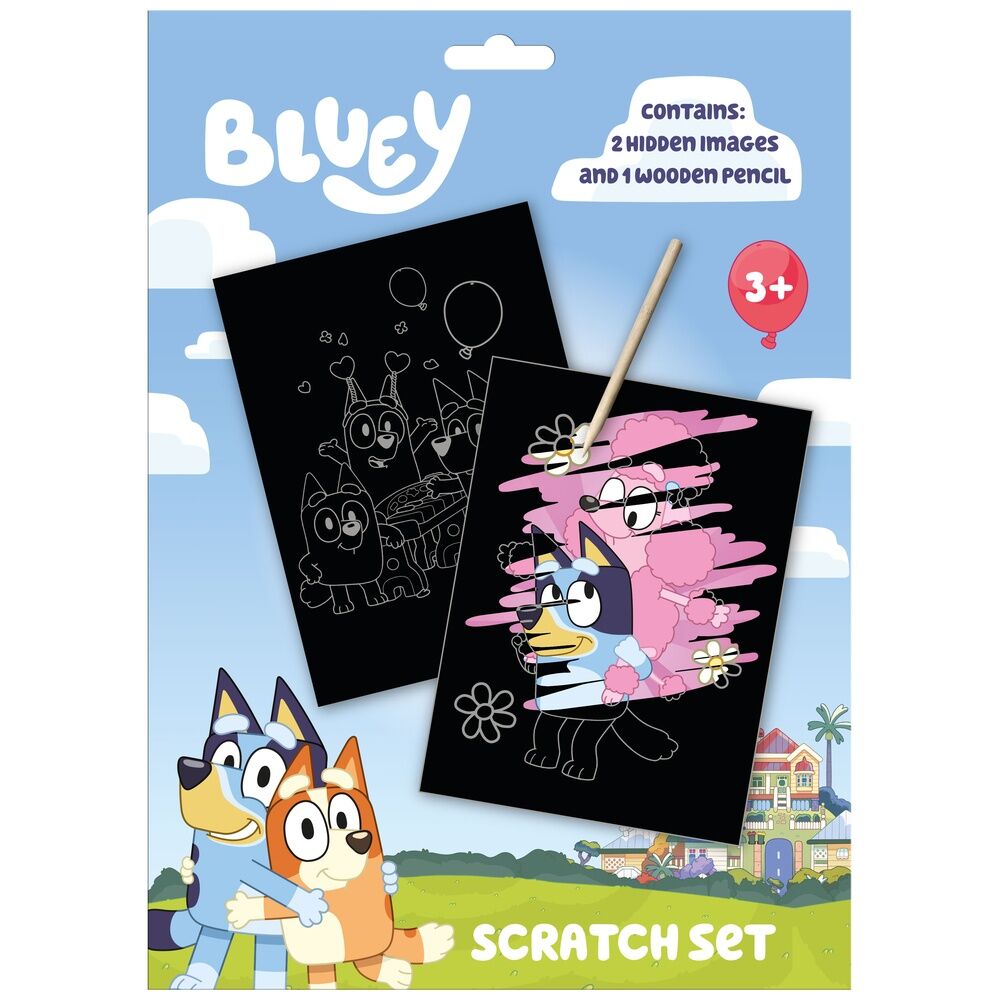 Bluey Scratch stationery set - Image 4