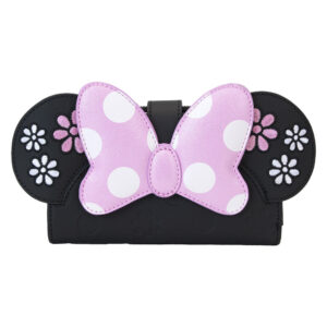 Loungefly Disney Minnie Floral Rock the Dots wallet