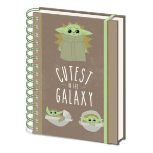 Star Wars Mandalorian Cutest in the Galaxy A5 notebok