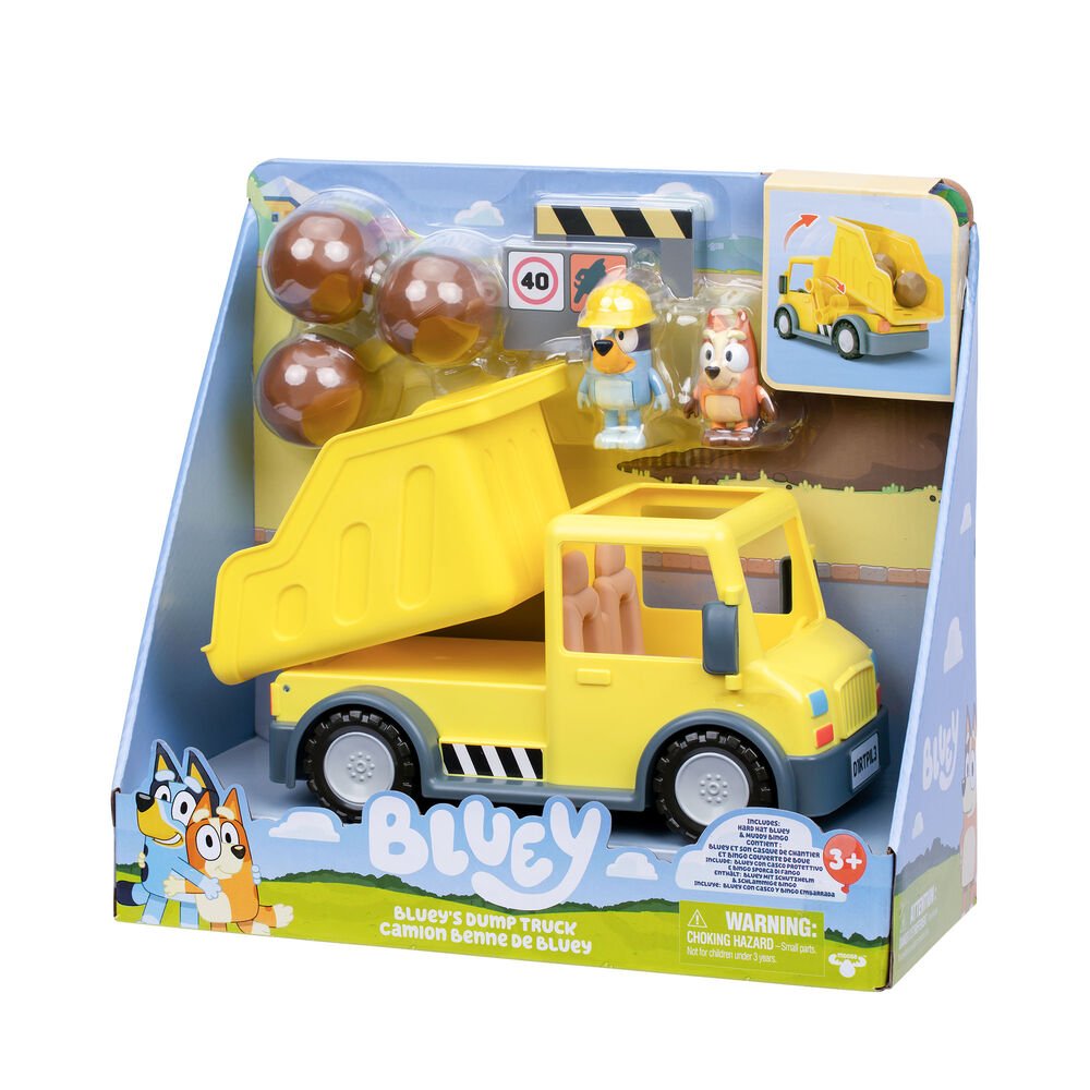 Bluey Dump Truck + figures - Image 3