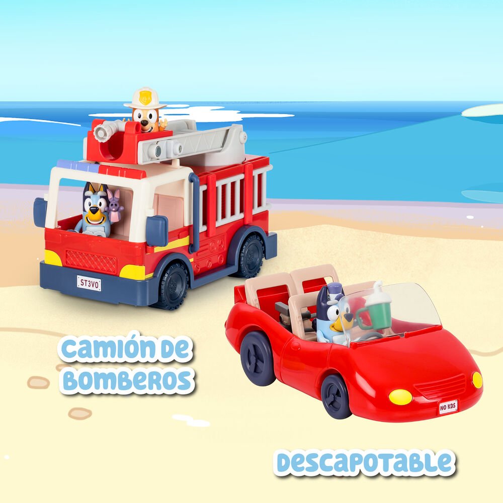 Bluey firetruck + figures - Image 2