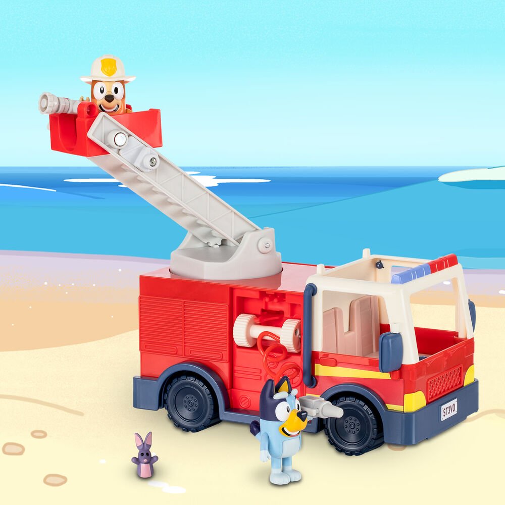 Bluey firetruck + figures - Image 3