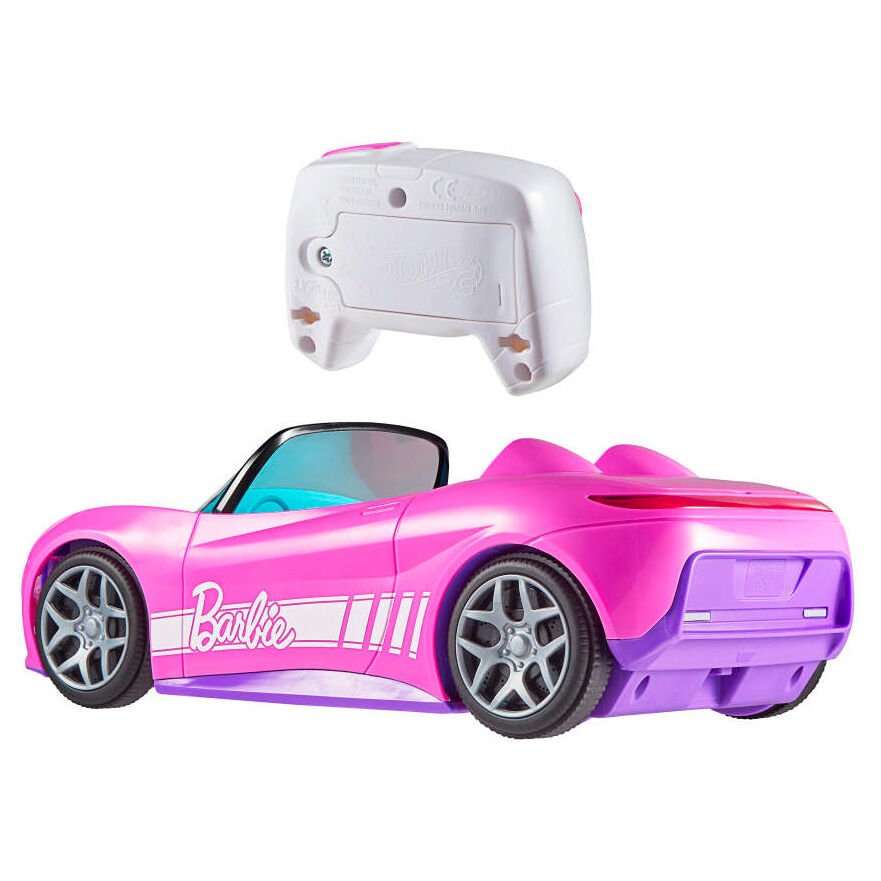 Hot Wheels Barbie radio control Convertible car - Image 3