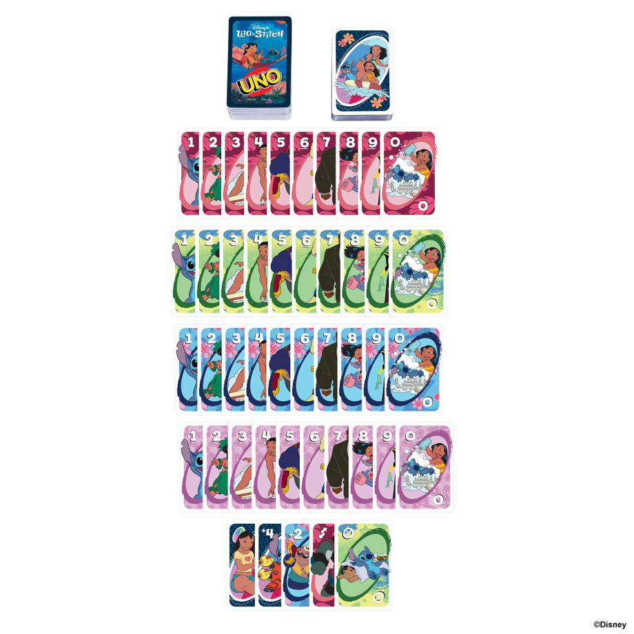 UNO Lilo & Stitch Disney card game - Image 5