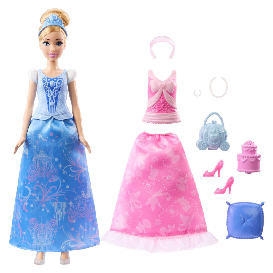 Disney Princess Cinderella 2 in 1 stories doll - Image 2