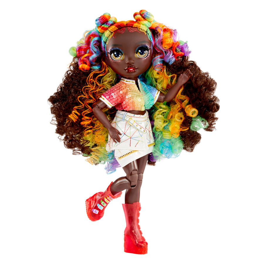 Rainbow High Crystal Fashion Iris doll - Image 3