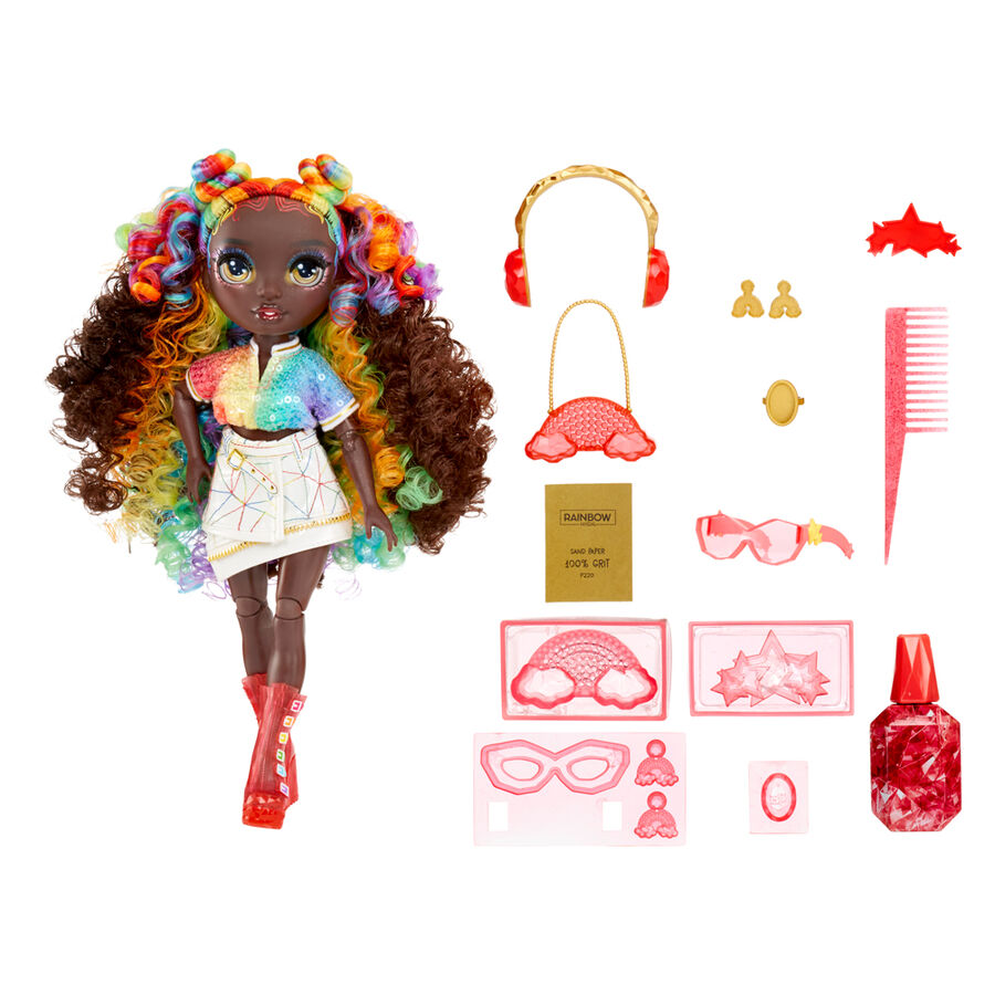Rainbow High Crystal Fashion Iris doll - Image 2