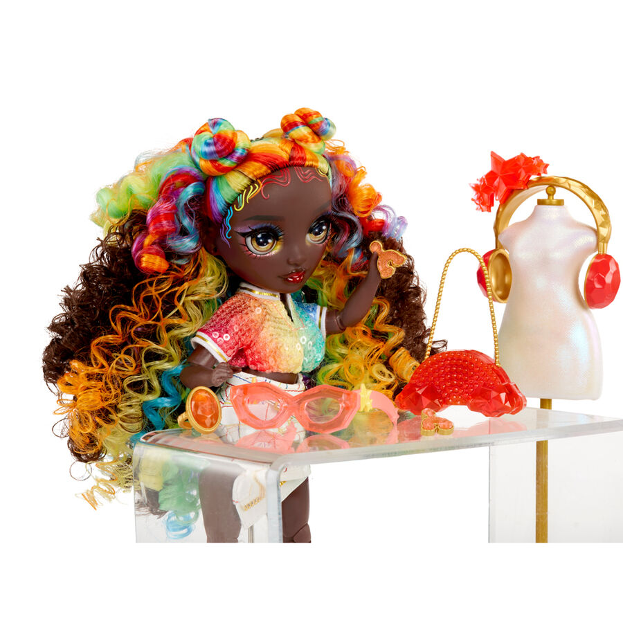 Rainbow High Crystal Fashion Iris doll - Image 6