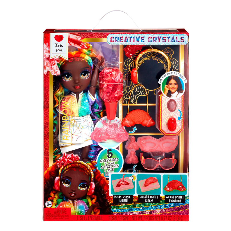 Rainbow High Crystal Fashion Iris doll