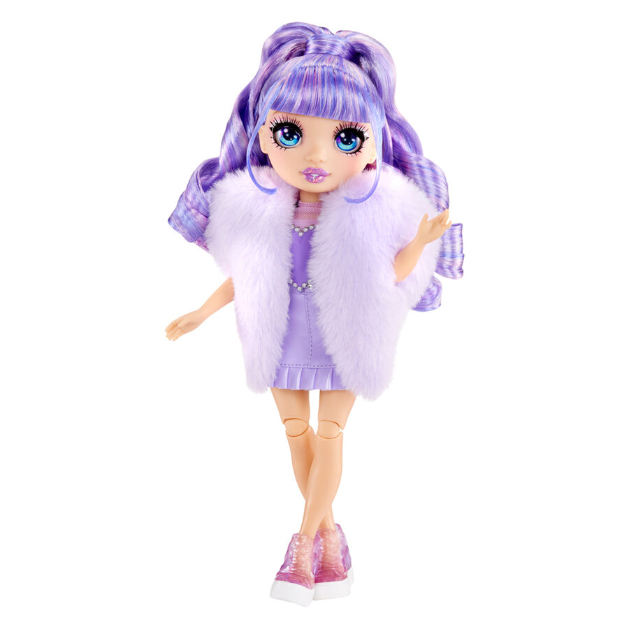 Rainbow High Crystal Fashion Violet doll - Image 3