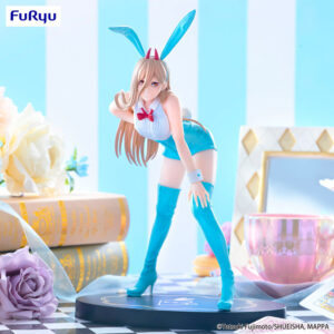 Chainsaw Man Power Light Blue Color Bicute Bunnies figure 25cm