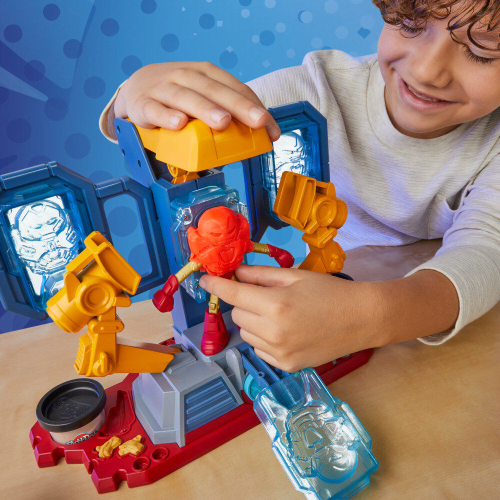 Play-Doh Marvel Iron Man Armour laboratory - Image 7