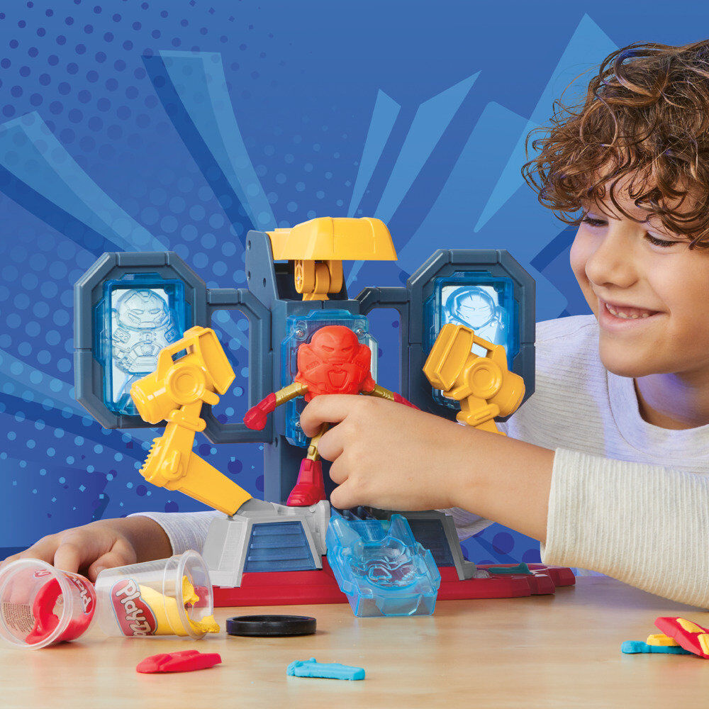 Play-Doh Marvel Iron Man Armour laboratory - Image 8