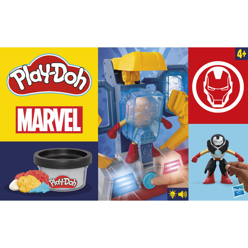 Play-Doh Marvel Iron Man Armour laboratory - Image 9