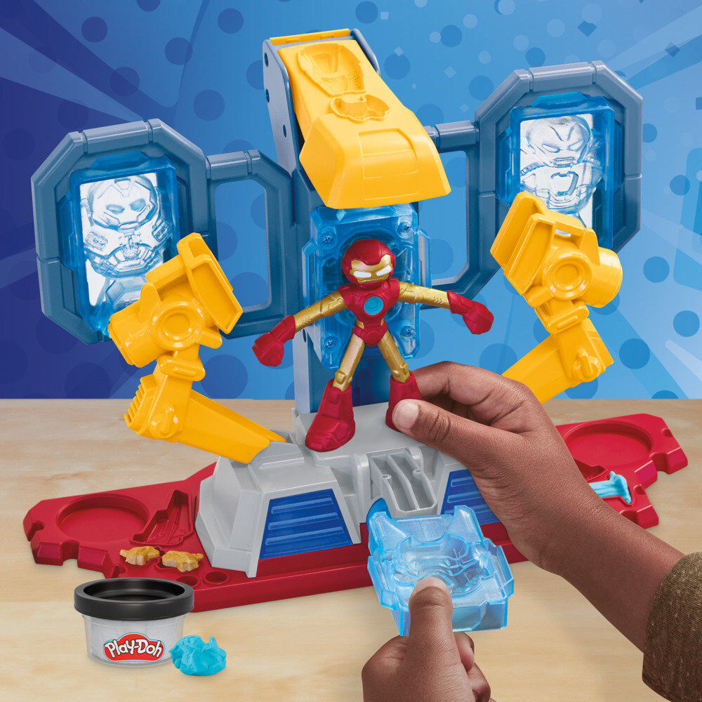 Play-Doh Marvel Iron Man Armour laboratory - Image 12