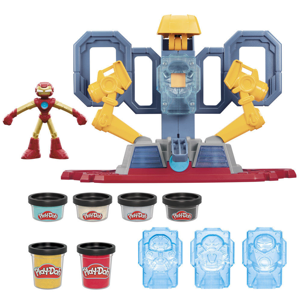 Play-Doh Marvel Iron Man Armour laboratory - Image 3
