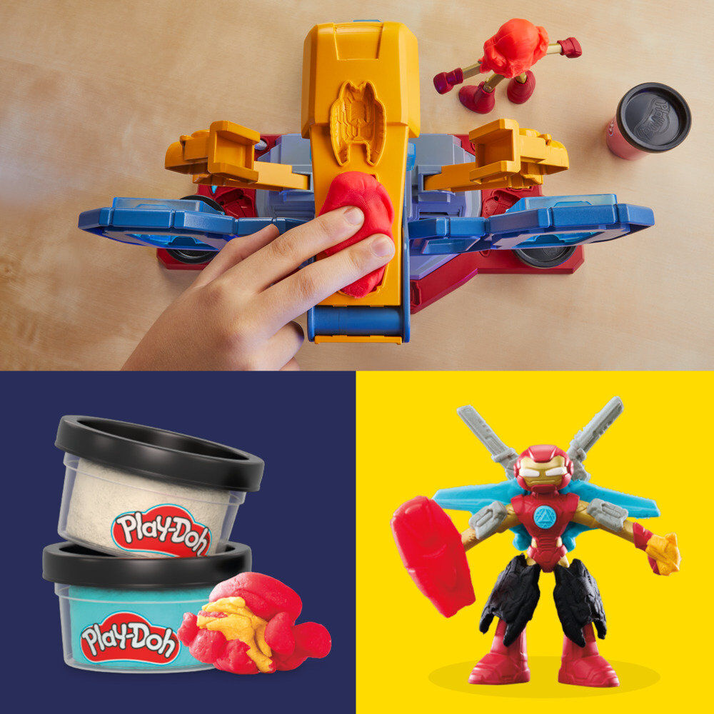 Play-Doh Marvel Iron Man Armour laboratory - Image 17