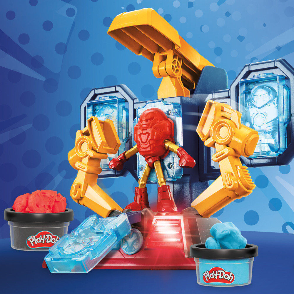 Play-Doh Marvel Iron Man Armour laboratory - Image 18
