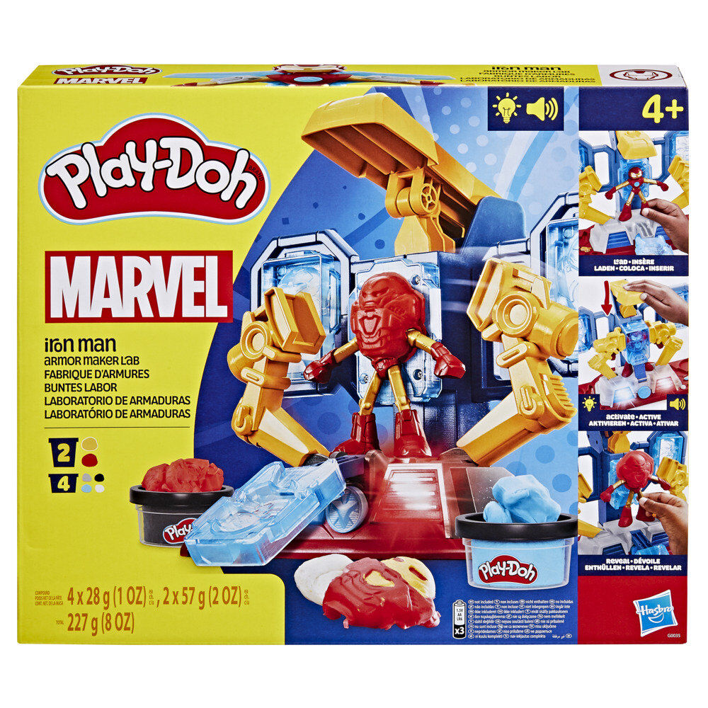 Play-Doh Marvel Iron Man Armour laboratory - Image 4