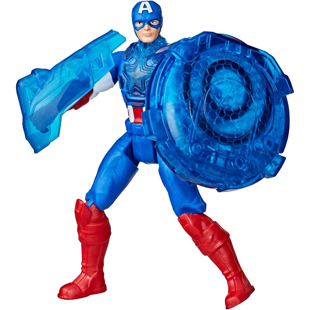 Marvel Avengers Motorbike Shield Thrower + Captain America figure - Image 3