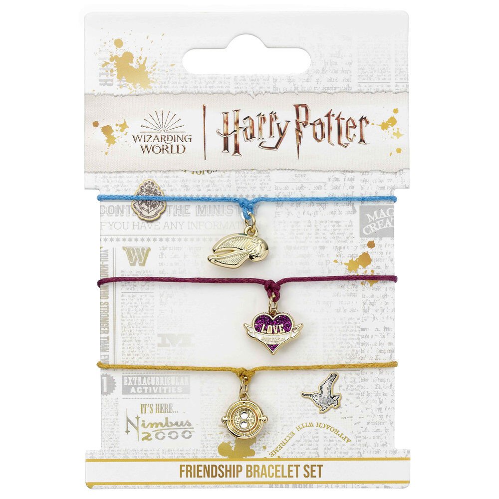 Harry Potter Golden Snitch Friendship Set 3 bracelets - Image 2