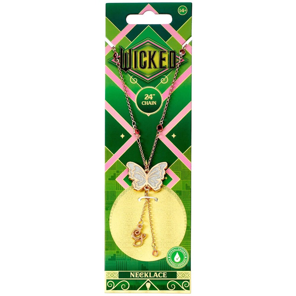 Wicked Glinda Butterfly necklace - Image 2
