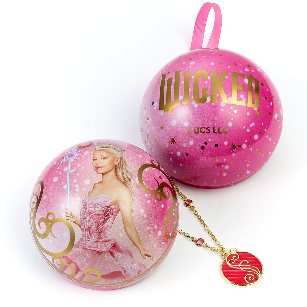 Wicked Glinda necklace + christmas ball - Image 3