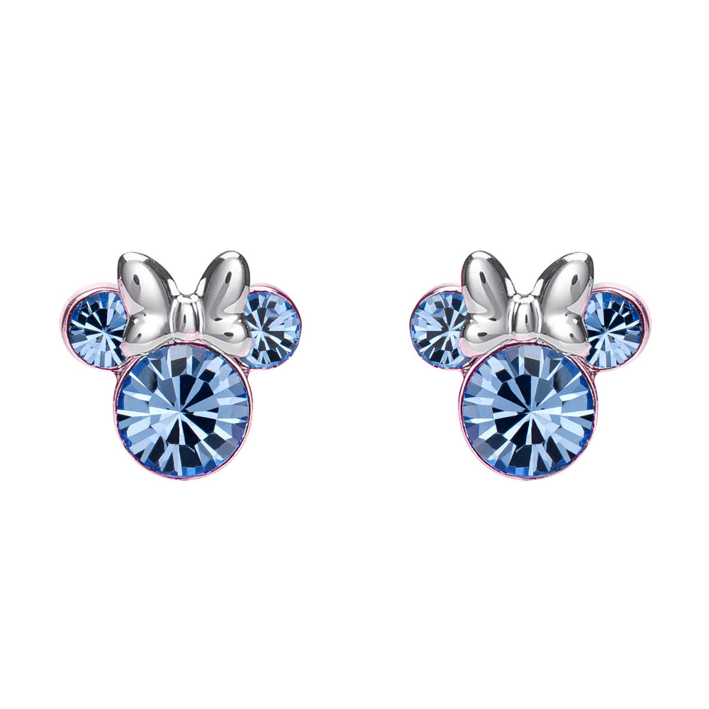 Disney Minnie December earrings silver