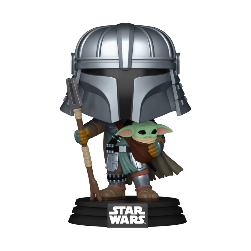 POP figure Star Wars Impressions Mandalorian with Grogu Exclusive - Image 2