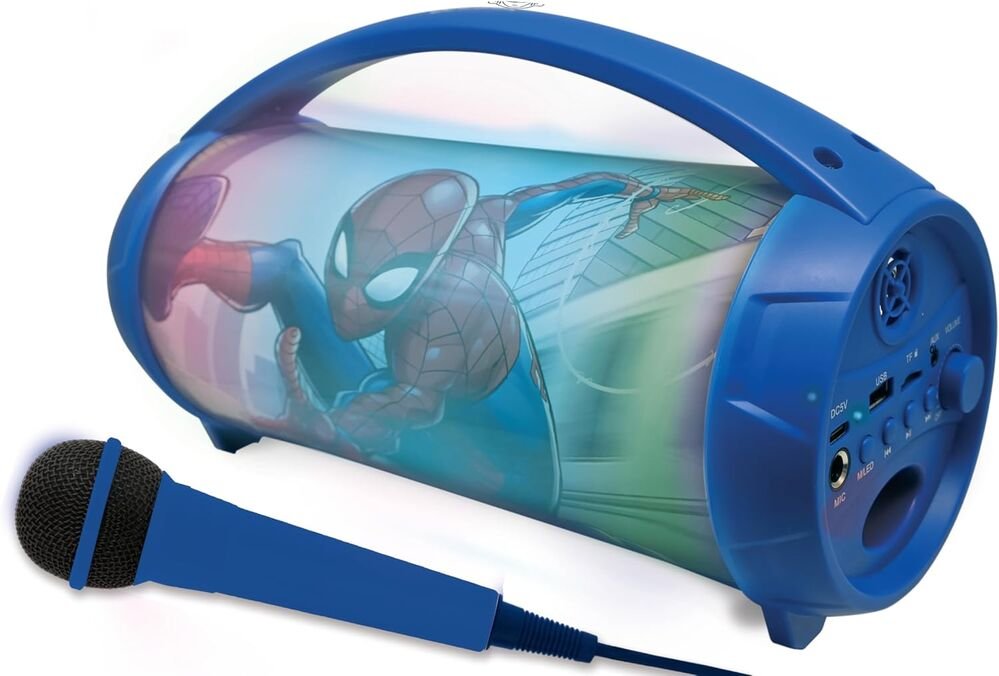 Marvel Spiderman Speaker with bluetooth microphone - Image 2