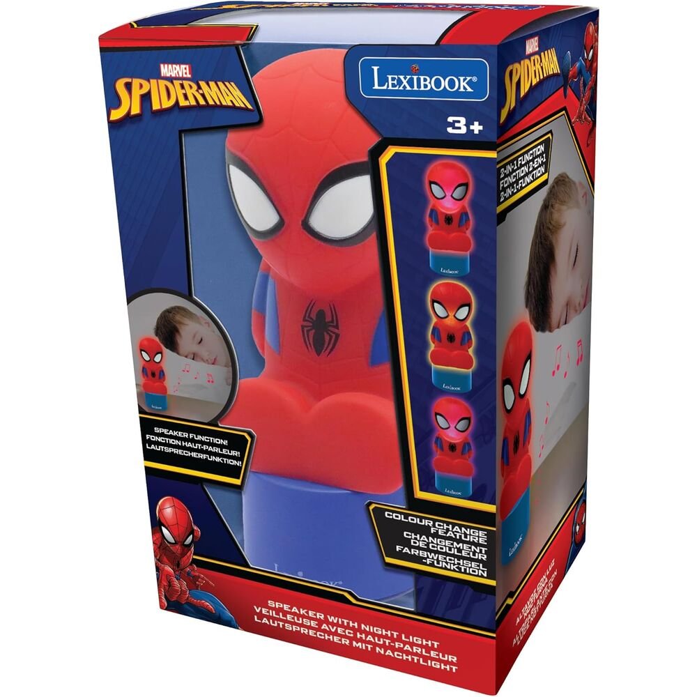 Marvel Spiderman Speaker with night light - Image 2