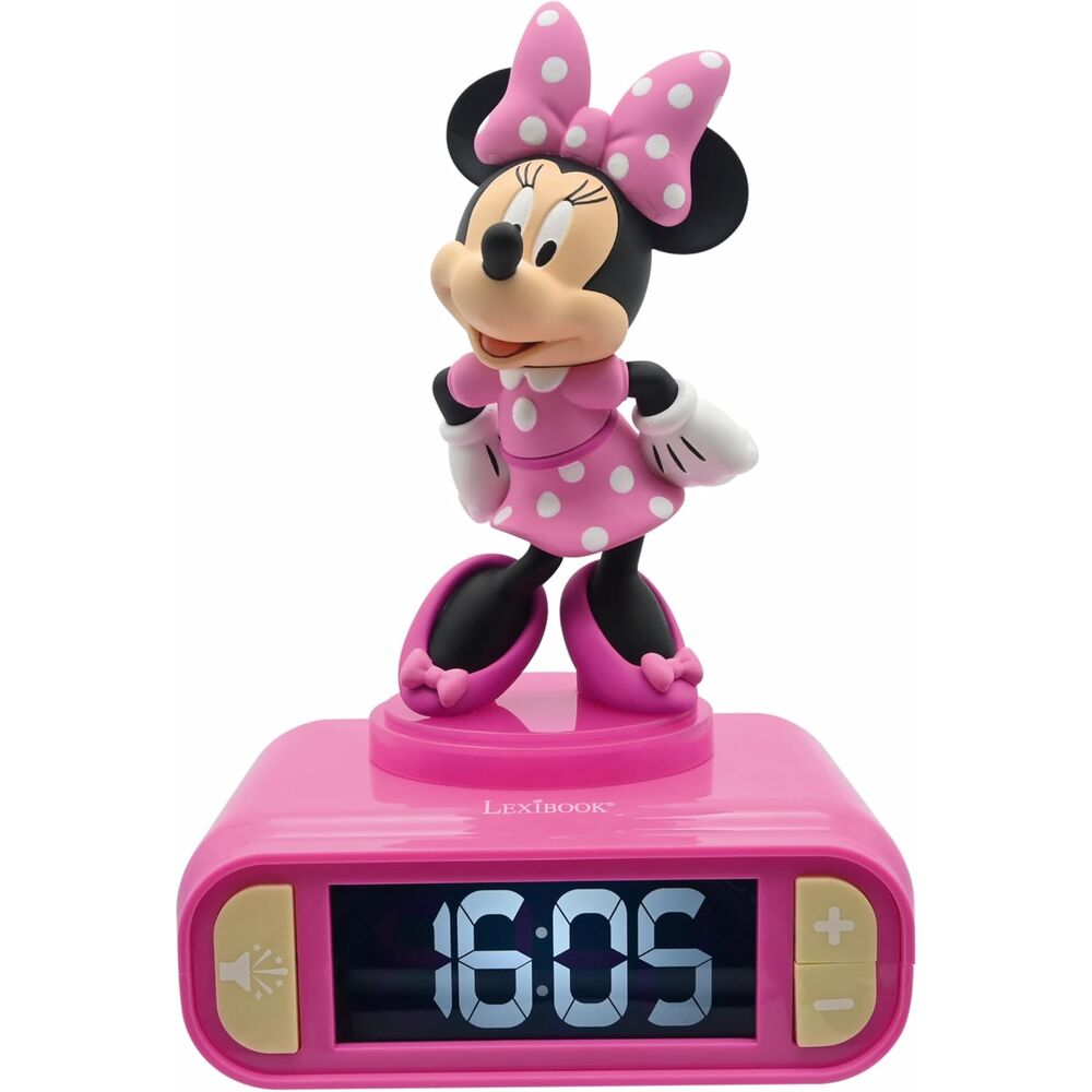 Disney Minnie Digital alarm clock night light - Image 3