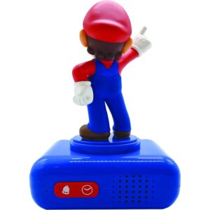 Super Mario Bros Mario Digital alarm clock night light