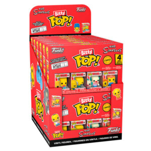 Assorted Blister 4 figures Bitty POP The Simpsons