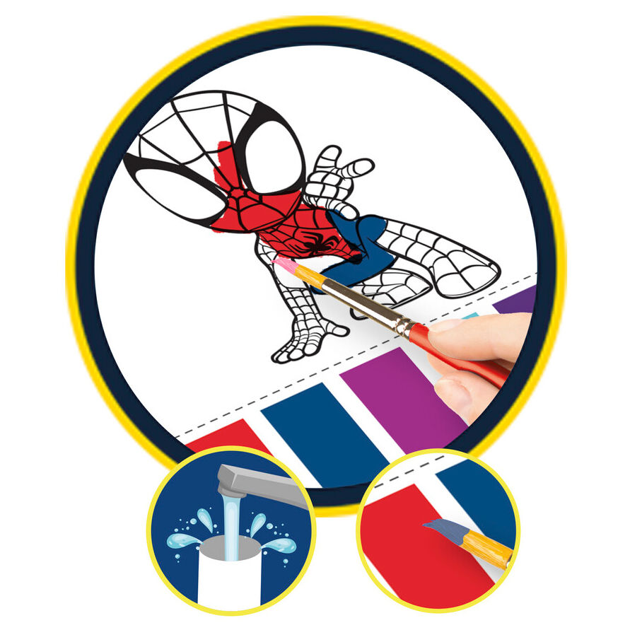 Marvel Spidey roll & go colouring station - Image 2