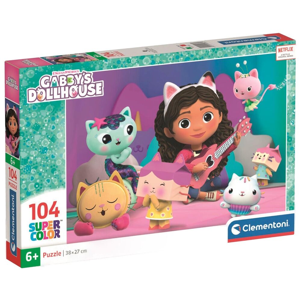 Gabbys Dolls House puzzle 104pcs