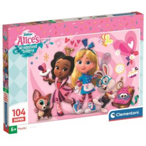 Disney Alice Bakery super puzzle 104pcs