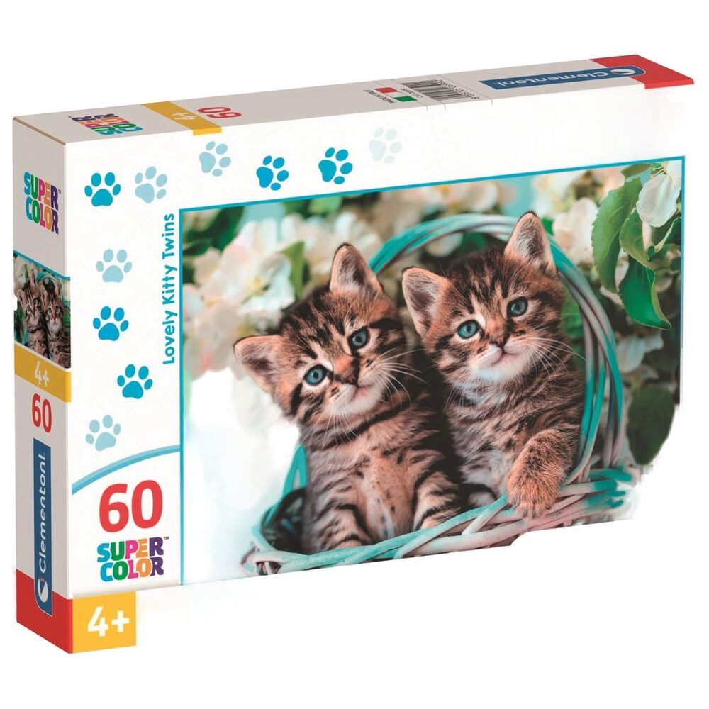 Lovely Kitty Twins puzzle 60pcs - Image 2