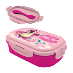 Disney Pixar Toy Story Lotso lunch box + cutlery