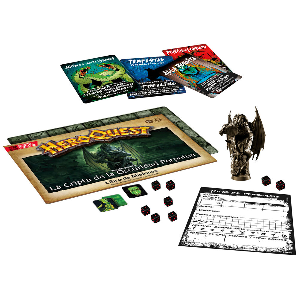 Spanish HeroQuest The Crypt of Darkness Expansion Board game - Image 6