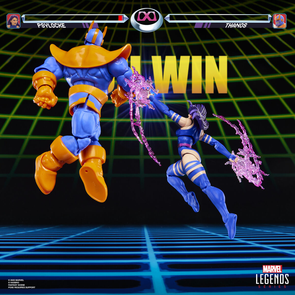 Marvel Legends Gameverse Psylocke vs Thanos pack 2 figures 15cm - Image 10