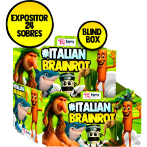 Italian Brainrot assorted Envelope figure + 3 collectable cards