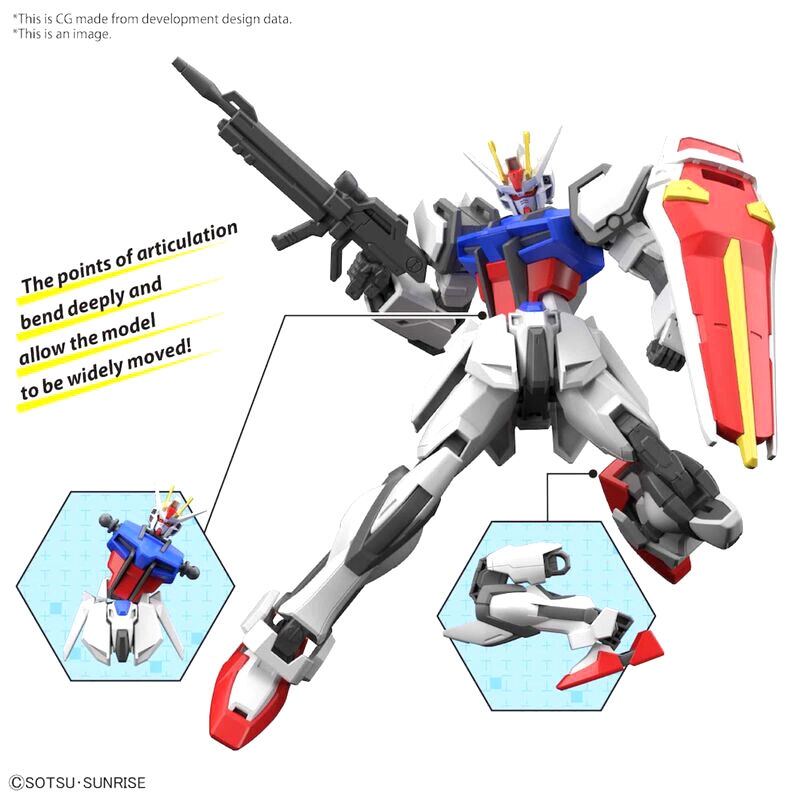 Mobile Suit Gundam SEED Strike Gundam figure - Image 6