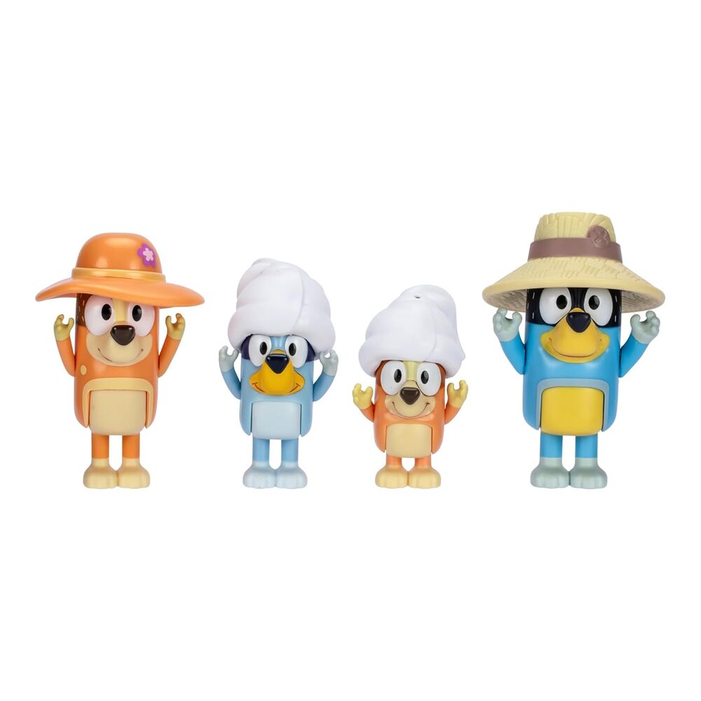 Bluey Family Trip pack 4 figures - Image 2