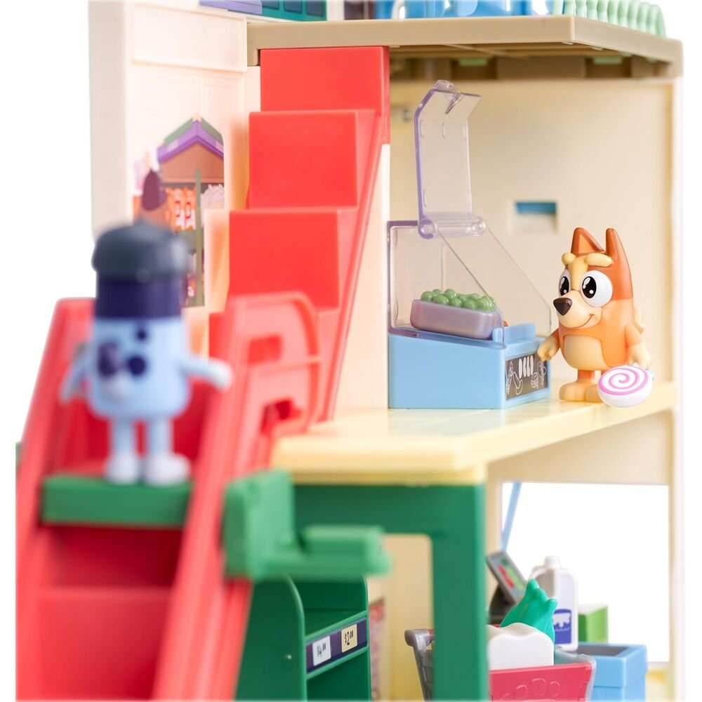 Bluey supermarket playset + figures - Image 3